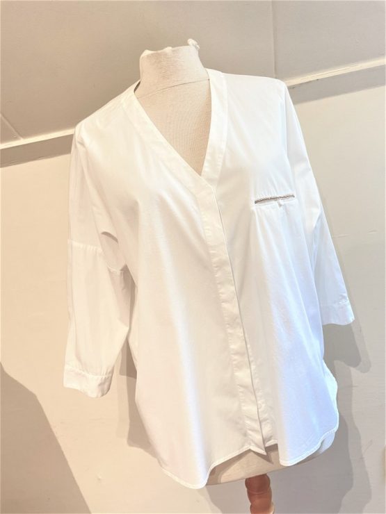 Peserico witte blouse